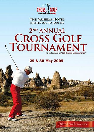 2nd Cross Golf Tournament was held in Cappadocia