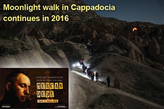 Moonlight walk in Cappadocia continues in 2016