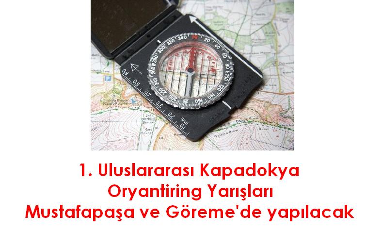 1. Uluslararası Kapadokya Oryantiring Yarışları başlıyor