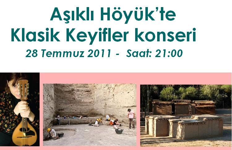 Aşıklı Höyük’te Klasik Keyifler konseri