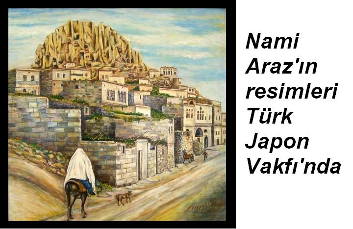 Nami Araz’ın resimleri Ankara’daki Türk-Japon Vakfı’nda sergilenecek