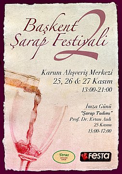 Turasan 2. Başkent Şarap Festivali’ne katılacak