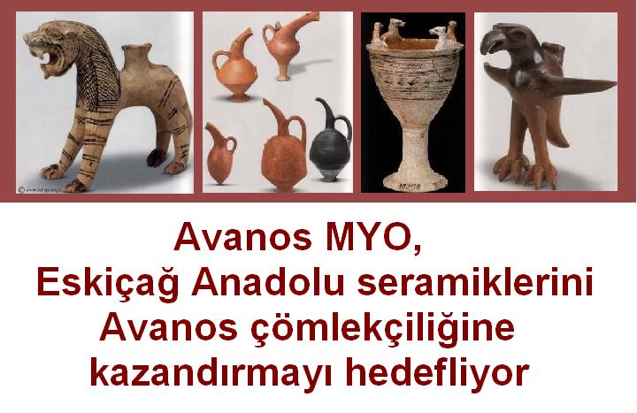 Avanos MYO, Eskiçağ Anadolu seramiklerini Avanos çömlekçiliğine kazandırmayı hedefliyor