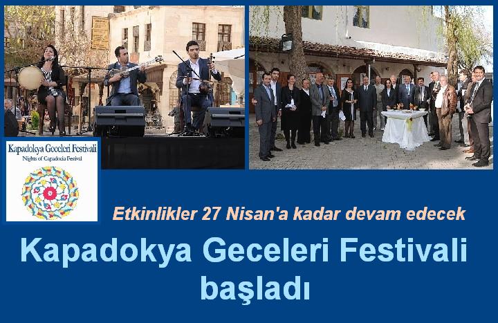 Kapadokya Geceleri Festivali başladı