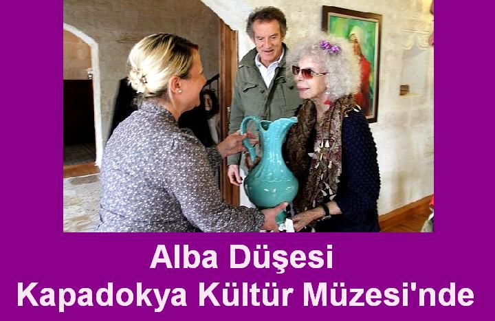 Alba Düşesi Kapadokya Kültür Müzesi’ni ziyaret etti