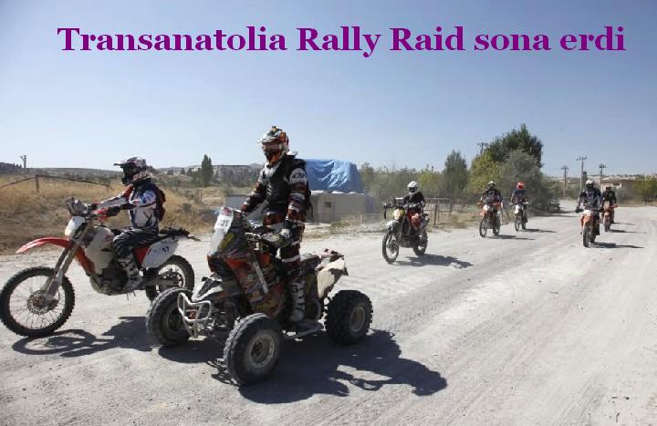 Transanatolia Rally Raid sona erdi