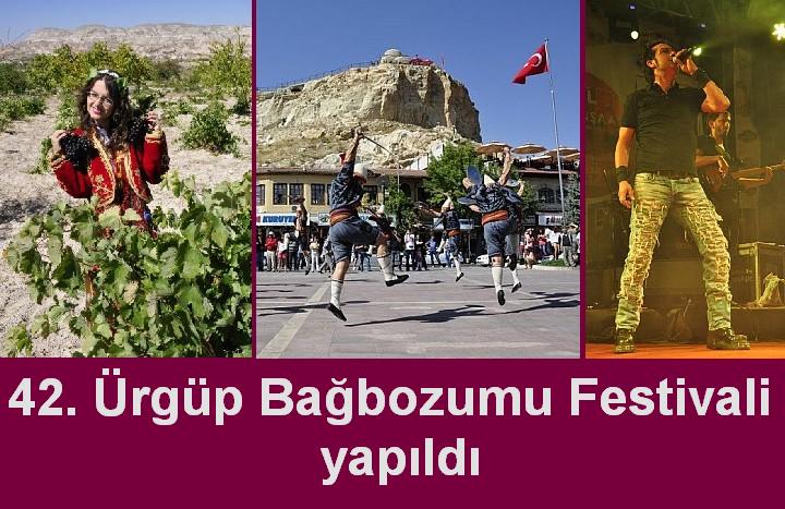 42. Ürgüp Bağbozumu Festivali yapıldı