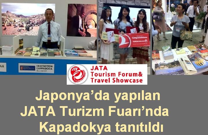 Japonya’da yapılan JATA Turizm Fuarı’nda Kapadokya tanıtıldı