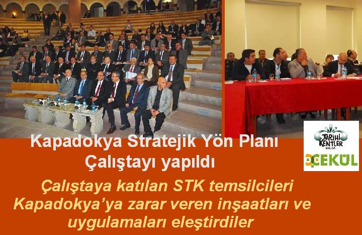 Kapadokya Stratejik Yön Planı Çalıştayı yapıldı