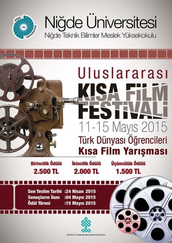 Niğde Üniversitesi 2. Uluslararası Kısa Film Festivali başvuruları devam ediyor