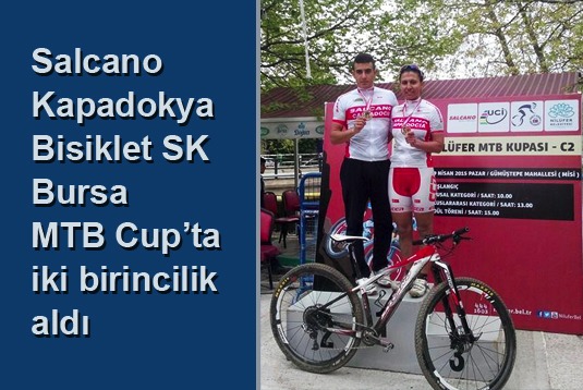 Salcano Kapadokya Bisiklet SK, Bursa MTB Cupta iki birincilik aldı