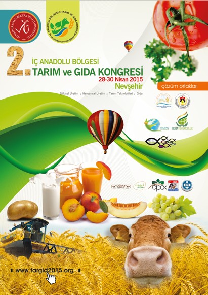 2. İç Anadolu Bölgesi Gıda ve Tarım Kongresi Kapadokyada yapılacak