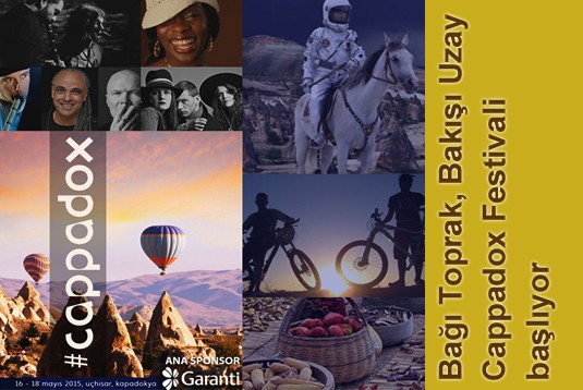 Bağı Toprak, Bakışı Uzay Cappadox Festivali başlıyor