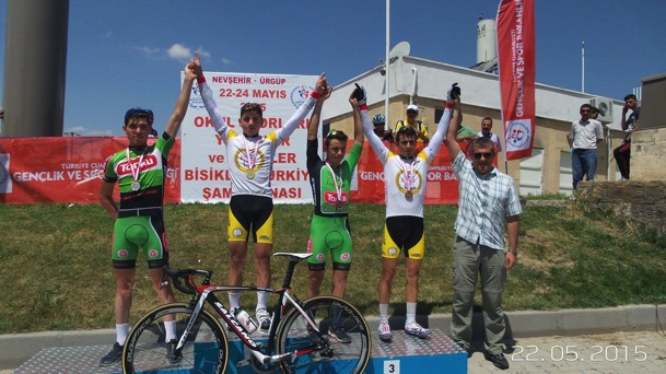 Okullararası Bisiklet ve Yol Yarışları Türkiye Şampiyonası Ürgüpte yapıldı