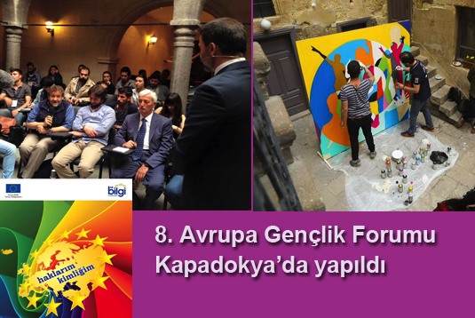 8. Avrupa Gençlik Forumu Kapadokyada yapıldı