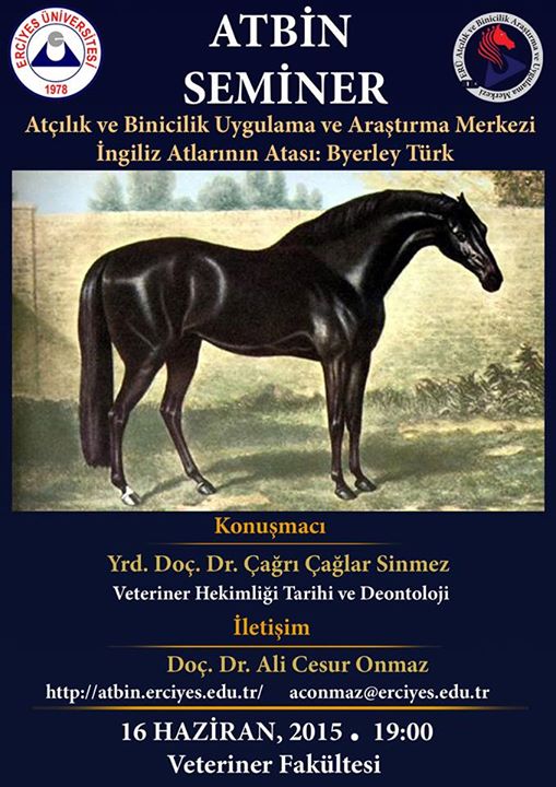 ERÜde İngiliz Atlarının Atası: Byerley Türk semineri