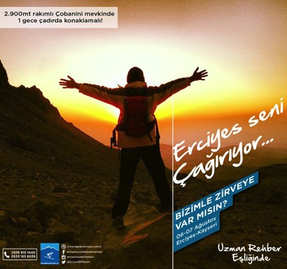 Erciyes Kayak Merkezi, Erciyes Dağına tırmanış etkinliği düzenliyor