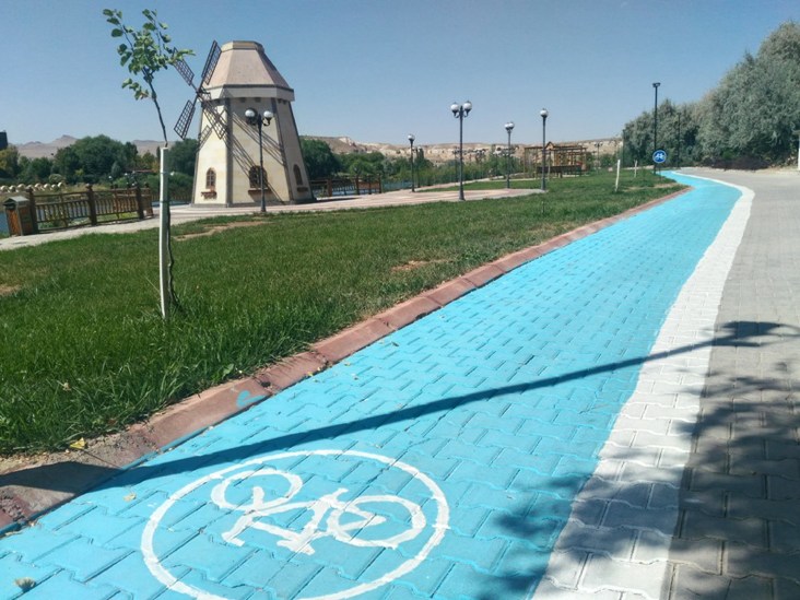 Avanos Mavi Bant Bisiklet Yolu Projesi