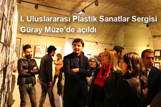 I. Uluslararası Plastik Sanatlar Sergisi Güray Müzede açıldı
