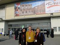 Nurcan Gürler (en sağda) ITB Berlin Fuarında